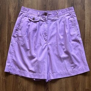 Karen Scott Purple Lavender Women's Shorts Size 12